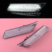 1 par de lâmpadas led indicadoras de luz lateral para-choque, ideal para porsche 911, 997, 987, boxster, cayman 2006, 2007, 2008, 2009, 2010-2012, 997631033 2024 - compre barato