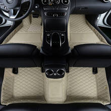 Custom LOGO Car Floor Mat for audi A3 sportback A1 8KX A2 A3 8P Limousine Convertible A4 A6 Q2 Q3 Q5 Q7 car accessories Rugs 2024 - buy cheap