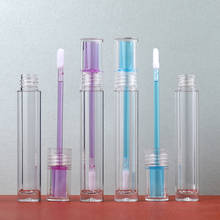 Embalagem vazia de gloss labial para contorno, recipiente de 4ml para maquiagem com tubo de gloss labial e 4ml 2024 - compre barato