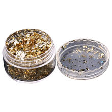 Imitation Gold Foil Flakes Light Gold Leaf Flakes for Nail Decoration Painting Arts Craft Colorful A 2024 - buy cheap