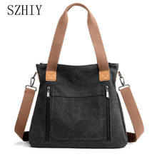 Designer Women Handbags Canvas Bag with Zipper Shoulder Fashion Cross Body Big Bolsos Grandes Para Mujer Casual High Capacity 2024 - buy cheap