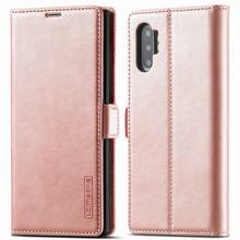 Funda con tapa magnética para Samsung Galaxy Note 9, carcasa de cuero de Lujo + funda trasera de TPU mate 2024 - compra barato