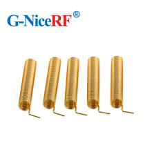 100pcs/lot SW315-TH23 315MHz Anti-vibration Gold Plated Spring Antenna for RF Module 2024 - buy cheap