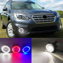Luz LED diurna DRL para Subaru Outback 2013, 2014, 2015, 2016, antiniebla, Ojos de Ángel, 1 par, 2 funciones 2024 - compra barato