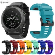 26mm pulseira para garmin fenix 6x/5x/5x mais pulseira de liberação rápida para garmin fenix 3/3 hr relógio inteligente banda 2024 - compre barato