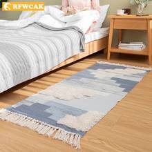 Morocco Style Cotton Tassels Carpets For Living Room Bedroom Kid Room Rugs Home Carpet Floor Door Mat Tapete Para Sala Area Rug 2024 - buy cheap