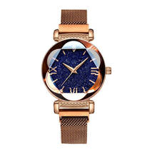 New Fashion Watch for Women Elegant Magnet Quartz Women Watch Buckle Starry Sky Roman Numeral Lady Wristwatch Gift Dropshipping 2024 - buy cheap