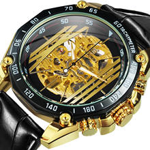 Forsining Relógio Mecânico Steampunk Homens Esporte Militar Relógios Mens 2021 Transparente Esqueleto Automático Relógio Criativo часы муж 2024 - compre barato