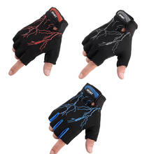 Guantes de gimnasio Unisex para Fitness, levantamiento de pesas, medio dedo, Crossfit, entrenamiento, culturismo, ciclismo, bicicleta, deportes al aire libre 2024 - compra barato