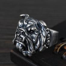 S925 silver fashion silver ring for men Thai silver quaint Shar Pei dog ring Man ring 2024 - buy cheap