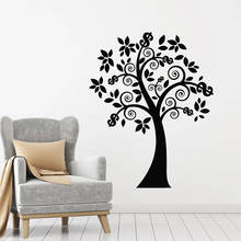 Tree Wall Decal Leaves Branch Art Money Dollar Wealth Vinyl Window Stickers Bedroom Living Room School Interior Decor Mural M808 2024 - buy cheap