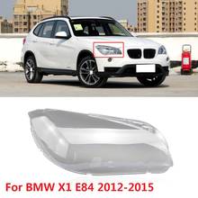 CAPQX 1PCS For BMW X1 E84 2012-2015 Front Headlamp Headlight Lamp cover Lampshade Waterproof Bright Lamp Shade Shell Cover 2024 - buy cheap