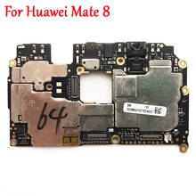 Placa-mãe original desbloqueada, painel eletrônico de circuito lógico para huawei mate 8 mate8 drive 2024 - compre barato