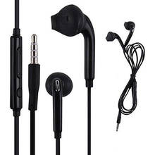 Durable In-ear Wired 3.5mm Earphone Bass Stereo Portable headset Call Music Sport Headphone For Samsung Galaxy S6 With Mic 2024 - buy cheap