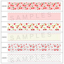 New 10yards Red Cherry Fruit ribbon Printed Grosgrain / Satin Ribbons DIY 2024 - buy cheap