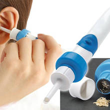 Aspirador eléctrico inalámbrico, dispositivo de limpieza de oídos en espiral, inalámbrico, con vibración indolora, elimina la cera de los oídos 2024 - compra barato