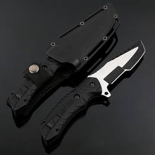 Тактический нож с фиксированным лезвием, мульти-Клинок для выживания на открытом воздухе, для самообороны, для кемпинга, аксессуары для повседневного использования, футляр из АБС-пластика 2024 - купить недорого