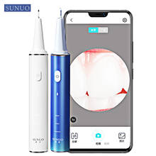 Sunuo Portable Visual Electric Sonic Dental Scaler Tooth Calculus Remover 500W HD endoscope Cleaner Teeth Health Oral Hygiene 2024 - buy cheap