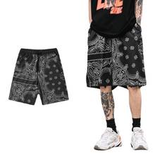 Fashion Hip Hop Men Shorts 2021 Summer Print Short Pants Japanese Style Streetwear Men's Shorts Bermuda Beach Short Joggers Male 2024 - buy cheap