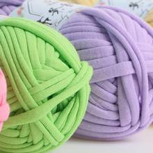 32m Solid Color Soft Crochet Yarn Knitting Thread Cloth Thread DIY Crafts Cotton Wool Knitting Carpet Handbag Hands Kitting Yarn 2024 - buy cheap