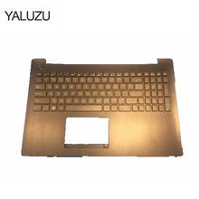 YALUZU новая английская клавиатура для ноутбука и чехол в сборе для ASUS X553 X553M X553MA K553M K553MA F553M F553MA Клавиатура США 2024 - купить недорого