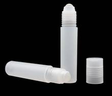1pcs 10ml Empty Roll On Perfume Oil Liquids Tube+ plastic Roller Ball For Perfume Essential Oil Plastic Bottles 2024 - buy cheap