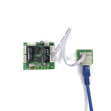 Placa de circuito de interruptor ethernet, diseño de mini módulo OEM para interruptor ethernet, 10/100mbps, 5/8 puertos, placa PCBA 2024 - compra barato