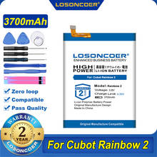 100% Original LOSONCOER 3700mAh Rainbow2 Battery For Cubot Rainbow 2 2024 - buy cheap