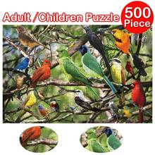 Wooden Animal Puzzles For Adults Diy Puzzle Each Piece Is Animal Shaped Puzzles Christmas Gifts Jigsaw Puzzle For Kids Holiday 2024 - buy cheap