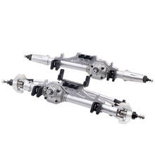 Metal Front Axle Rear Axle for Axial Wraith RR10 Bomber AX90048 RC Crawler Car Upgrade Spare Parts 2024 - buy cheap