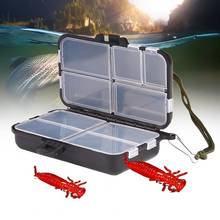 Fishing Tackle Box 9 Compartments Transparent Plastic Fishing Lure Bait Hook Storage Holder Square Case Fishing Tool Accessories 2024 - buy cheap