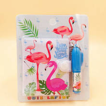 1 PC Cute Unicorn Flamingo Memo Pad Sticky Notes Memo Notepad Notebooks Gift Kawaii Stationery 2022 - buy cheap