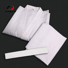 White colla Taekwondo Uniform Traditional white suite for kids adult student Tae kwon do dobok WTF approve V-Neck Uniforms 2024 - buy cheap