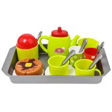 Kids Simulation Pretend Play Toy Mini Coffee Tea pot Cup Set Kitchen Tableware Pretend Play Toy Children Gift 2024 - buy cheap