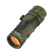 8x21 Portable Lightweight MonocularTravel Outdoor Camping Night Vision HD Optical Lens Monocular Telescope 2024 - buy cheap