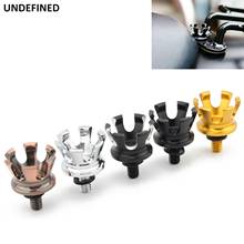 Motorcycle Seat Bolt Screwd Nuts Crown Style Mount Knob Cover for Harley Sportster Dyna Fatboy Road King Softail Street Bob 2024 - buy cheap