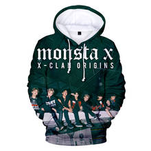 Sudadera con capucha de Monsta X 3D para hombre y mujer, prenda de manga larga con estampado clásico en 3D, estilo Hip HOP Harajuku, Otoño, 2020 2024 - compra barato