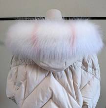 Autumn winter women's faux Raccoon fox faux fur collar faux collar muffler scarf  hooded fur collar fur scarf R1932 2024 - buy cheap