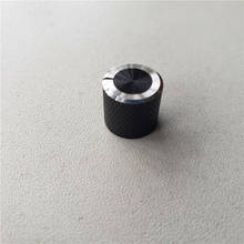 6pcs aluminum knob 11.5*11*6mm Knurled O shaft Car audio knob amplifier tuning knob potentiometer knob cap 2024 - buy cheap