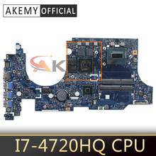 Akemy Laptop Motherboard For ACER Aspire VN7-591G I7-4720HQ Mainboard 14206-1 448.02W05.0011 SR1Q8 N15P-GX-A2 DDR3 2024 - buy cheap