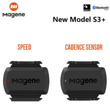 Magene S3+ Speed Cadence Sensor ANT+  Computer Speedmeter for Strava Garmin iGPSPORT Bryton Dual Sensor Bike Computer 2024 - buy cheap