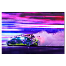 DIY Framed Wall Art Canvas Prints Posters Supra Supercar Canvas Painting Decoration For Living Room 2024 - buy cheap