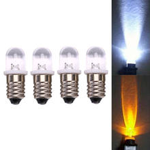 5 Pcs/lot E10 Led Bulb E10 DC 3V 4.5V Instrument Bulb E10 Indicator Bulb Old Fashioned Flashlight Bulb 2.8cm X 1cm 2024 - buy cheap