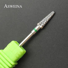 ASWEINA High Quality 1Pcs Tungsten Steel Carbide Nail Drill Bit Coarse Grit Electric Manicure For Removing Gel Acrylic Nail Tool 2024 - buy cheap