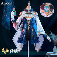 Genshin-Disfraz de sucrosa para mujer, conjunto de sucrosa para Cosplay, trajes de Navidad, disponible 2024 - compra barato