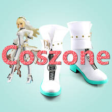 FGO Fate Grand Order Nero Claudius Red Saber Cosplay Shoes Wedding Shoes Boots Halloween Carnival Cosplay Costume Accessories 2024 - buy cheap