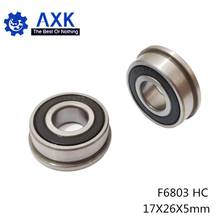 F6803 Hybrid Ceramic Bearing 17*26*5 mm ABEC-1 ( 1 PC) Industry Motor Spindle F6803HC Hybrids Si3N4 Ball Bearings 3NC F6803RS 2024 - buy cheap