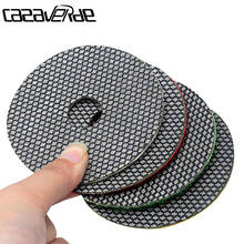80mm 3 inch diamond electroplated polishing pads dry and wet for grinding polishing hard material 2024 - buy cheap