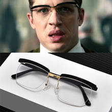 Classic Acetate Titanium Half Frame Glasses Men Square Semi Rimless Eyeglasses Male Myopia Optical Prescription Eyewear Tom 2024 - buy cheap