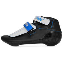 BONT-bota de pista corta ST Patriot Original, bota de patinaje en línea de velocidad, moldeable con calor, fibra de carbono, competición, Patines de Patinaje 2024 - compra barato